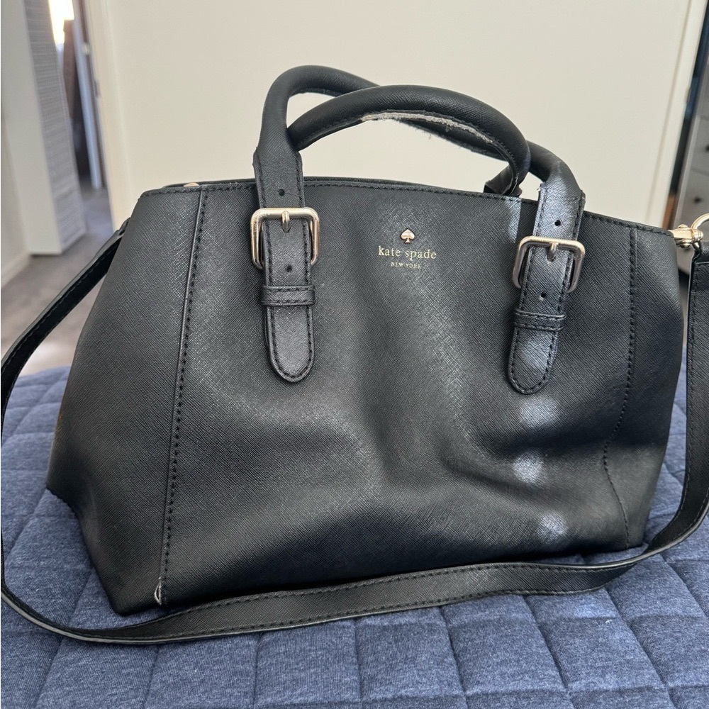 Large Black Kate Spade Purse